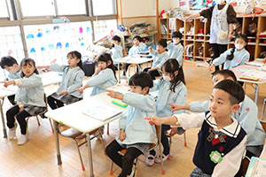 谷口先生の習字教室　年長組