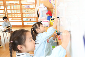 谷口先生の習字教室　年長組