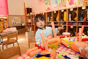 作品展の制作活動　うさぎ