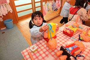 作品展の制作活動　うさぎ