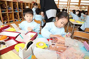 作品展の制作活動　さくら