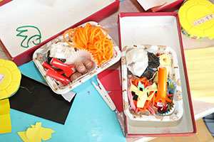 作品展の制作活動　さくら