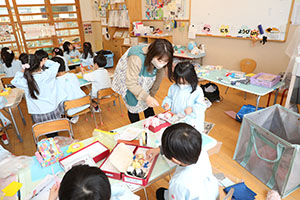 作品展の制作活動　さくら