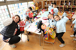 作品展の制作活動　ひまわり・A