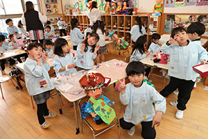 作品展の制作活動　ひまわり・A