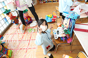 作品展の制作活動　ひまわり・A