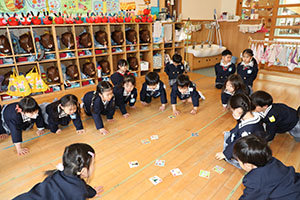 カルタとり楽しかったね　こあら