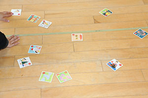 カルタとり楽しかったね　こあら