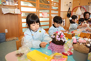 作品展の制作活動　こあら