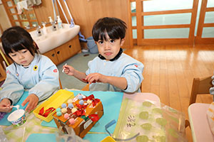 作品展の制作活動　こあら