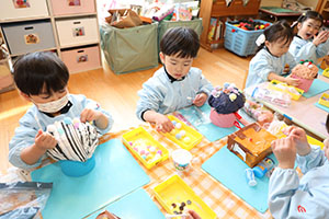 作品展の制作活動　こあら