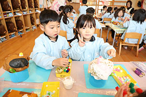 作品展の制作活動　こあら