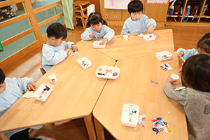 作品展の制作活動　ぺんぎん