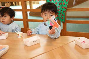 作品展の制作活動　ぺんぎん