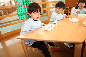 作品展の制作活動　ぺんぎん