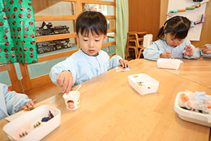 作品展の制作活動　ぺんぎん