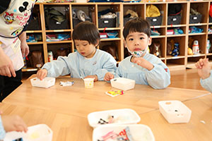 作品展の制作活動　ぺんぎん