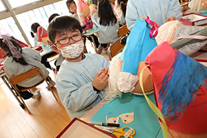 作品展の制作活動　ひまわり