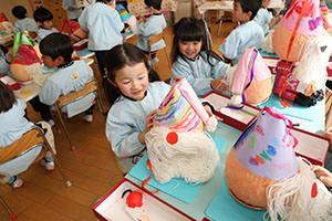 作品展の制作活動　ひまわり