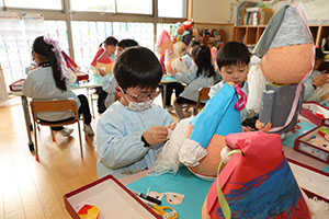 作品展の制作活動　ひまわり