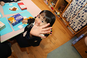 作品展の制作活動　うさぎ