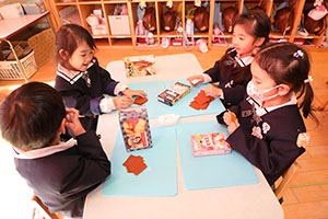 作品展の制作活動　うさぎ