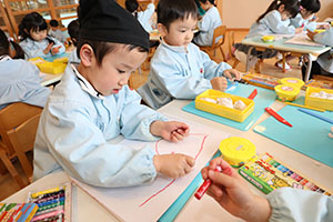 作品展のかんばんの制作　ぱんだ