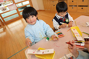 作品展の制作活動　ことり