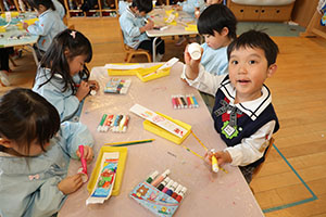 作品展の制作活動　ことり