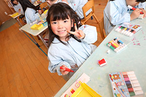 作品展の制作活動　ことり