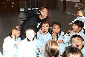 恵方巻を作りました　ぱんだ