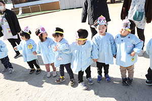 節分　みんなで豆まきをしました　全園児　　NO．1