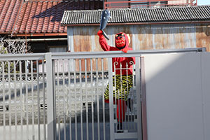 節分　みんなで豆まきをしました　全園児　　NO．1