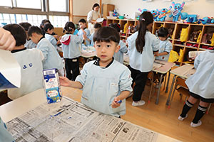 作品展の制作活動　ばら