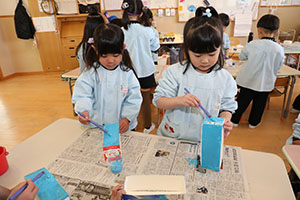 作品展の制作活動　ばら