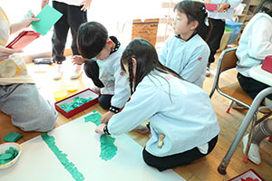 作品展のかんばんの制作　A