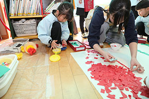 作品展のかんばんの制作　A