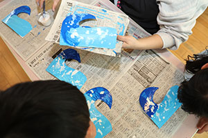 作品展の制作活動　ばら