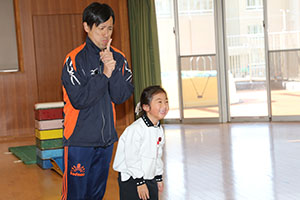 体操教室　ー跳び箱ー　ばら