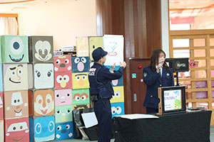 不審者対応訓練がありました