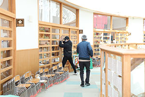 不審者対応訓練がありました