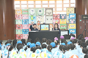 不審者対応訓練がありました