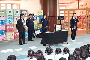 不審者対応訓練がありました