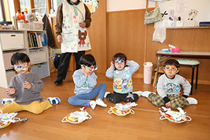 完成した作品で遊びました🎵　ぺんぎん