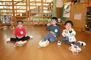 完成した作品で遊びました🎵　ぺんぎん