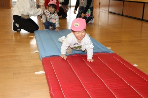 体操教室　楽しかったね　ひよこ