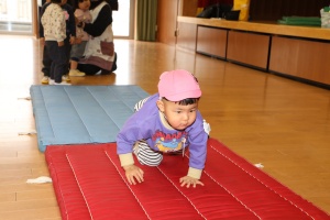 体操教室　楽しかったね　ひよこ