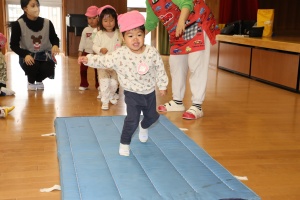 体操教室　楽しかったね　ひよこ
