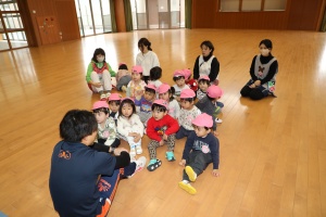 体操教室　楽しかったね　ひよこ