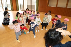 体操教室　楽しかったね　ひよこ